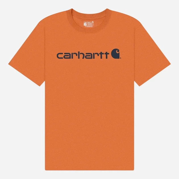 Koszulka męska bawełniana Carhartt 103361-Q66 XS Pomarańczowa - obraz 3