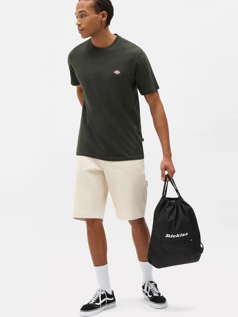 Футболка довга бавовняна чоловіча Dickies DK0A4XDBOGX1 M Темно-зелена (800070321070) - зображення 3