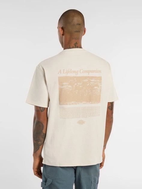 Koszulka męska bawełniana Dickies DK0A4Z92F901 XL Mleczna - obraz 2