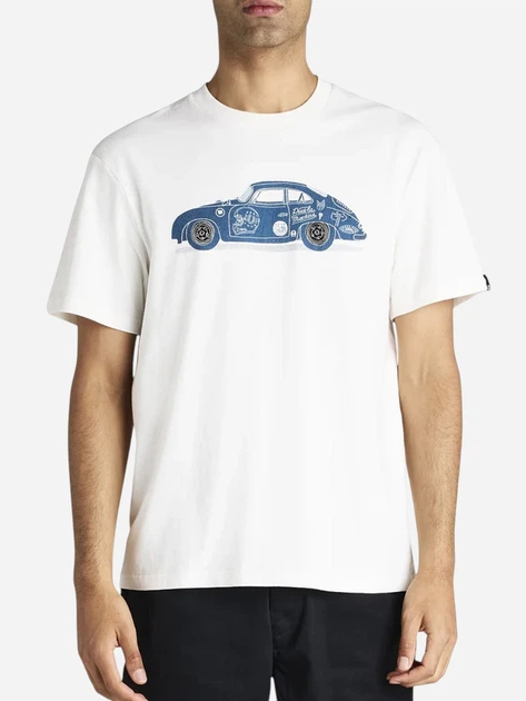 Футболка довга бавовняна чоловіча Deus Ex Machina DMP251209A-WHT L Біла (800070340659) - зображення 1