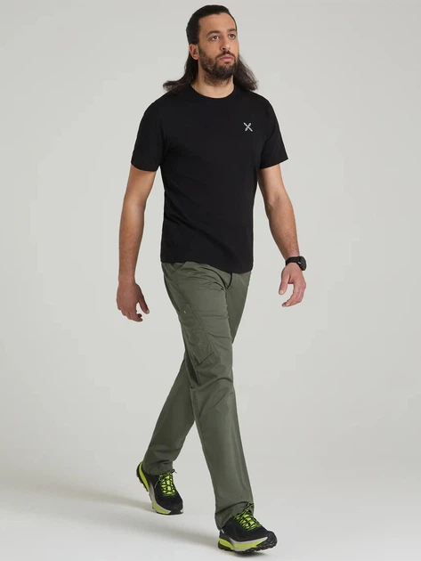 Koszulka męska bawełniana Montura MTGC42X-5028-90 S Czarna - obraz 3