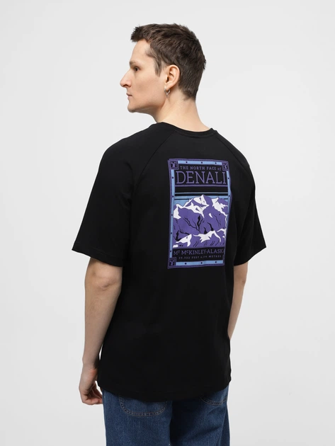 Футболка довга бавовняна чоловіча The North Face NF0A87NUJK31 L Чорна (800070321590) - зображення 2