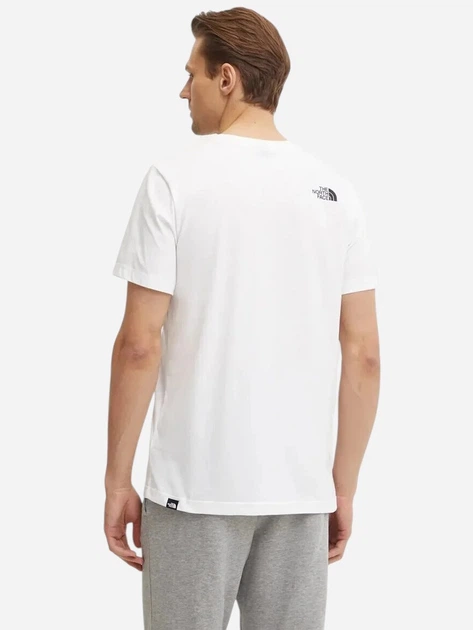 Футболка довга чоловіча The North Face NF0A8A6CFN41 XL Біла (800070337285) - зображення 2