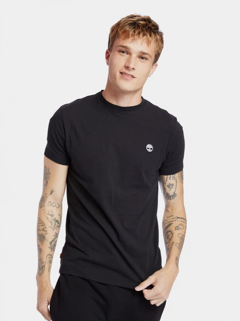 Koszulka męska bawełniana Timberland TB0A2BPR0011 2XL Czarna - obraz 1