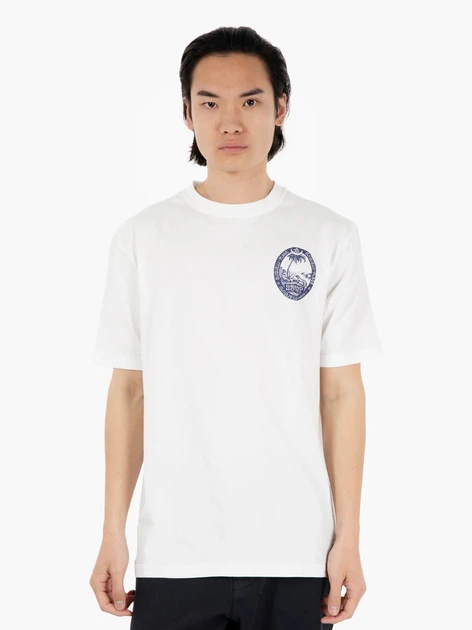 Футболка довга бавовняна чоловіча Tooco TOCOM-TSR-GR-OFF-WHITE XL Біла (800070340819) - зображення 1