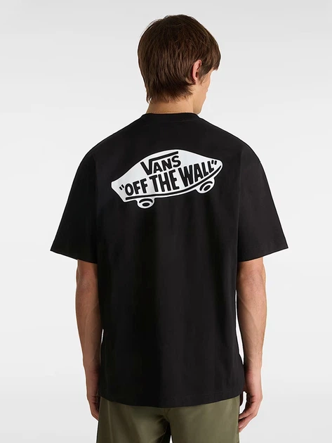 Koszulka męska bawełniana Vans VN000P50Y281 S Czarna - obraz 2