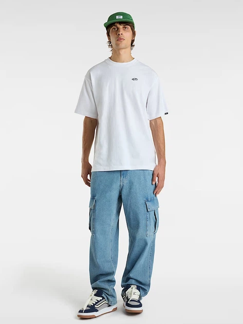 Koszulka męska bawełniana Vans VN000P50YB21 M Biała - obraz 3