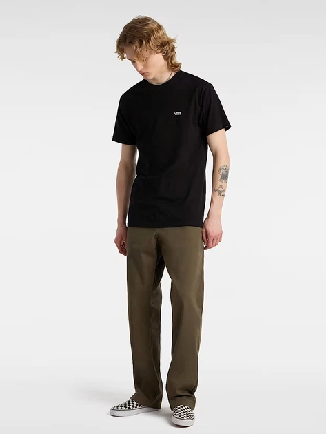 Koszulka męska bawełniana Vans VN0A3CZEY281 XL Czarna - obraz 3