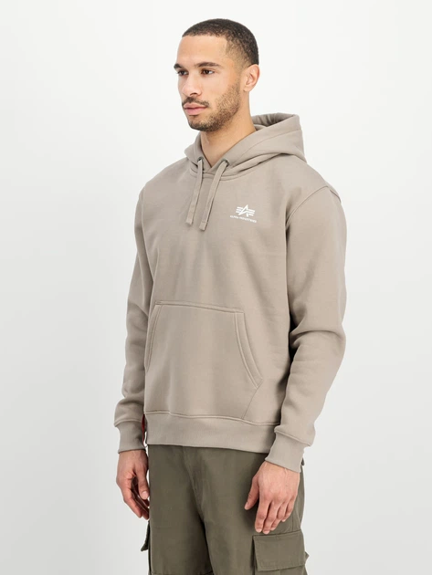 Худі чоловіче Alpha Industries 196318679 XL Бежеве (800070330297) - зображення 1