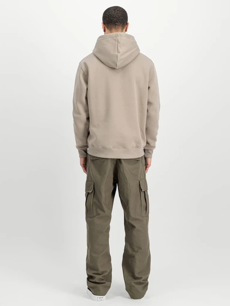 Худі чоловіче Alpha Industries 196318679 XL Бежеве (800070330297) - зображення 4