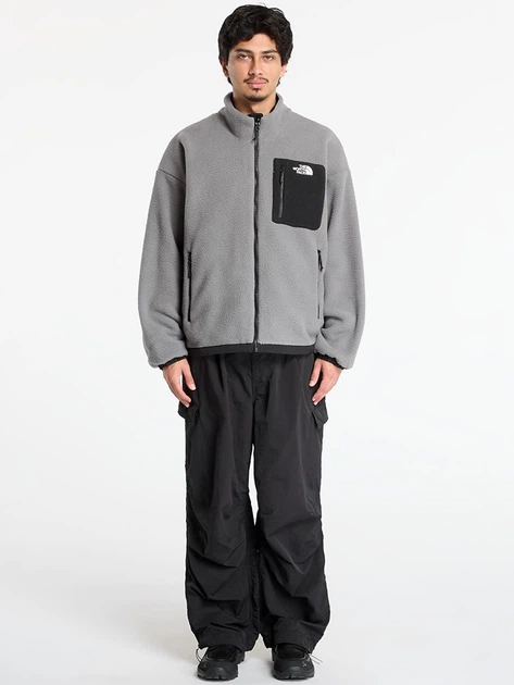 Куртка двостороння Шерпа демісезонна чоловіча The North Face NF0A89GTWOO1 L Сірий/Чорний (800070347983) - зображення 5