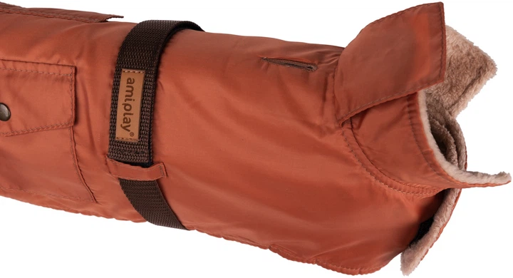 Płaszcz przeciwdeszczowy Amiplay Bled 58 cm Pomarańczowy (5907563308046) - obraz 2