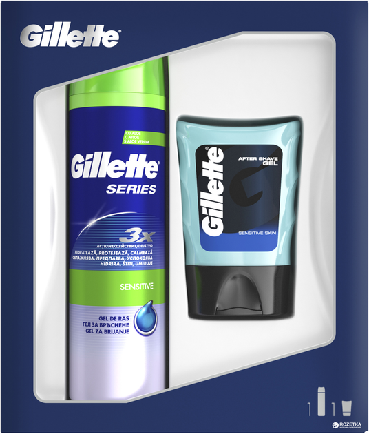 Подарочный Набор Gillette Series (7702018478279) Гель для бритья ...