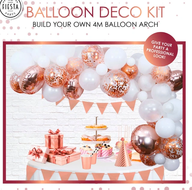 Girlanda balonowa Globos 71 szt Różowe złoto (5712735020530) - obraz 1