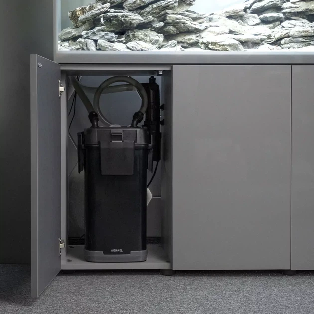 Шафа під акваріум AQUAEL 131430 з дверима 80 x 35 x 72 см сіра (5905546340441) - зображення 6