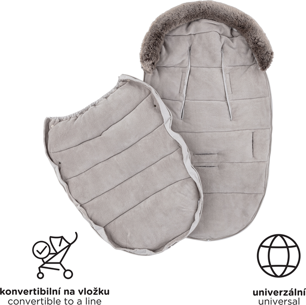 Śpiworek zimowy Petite&Mars Comfy 4 w 1 Rose Petal (8596202010531) - obraz 13