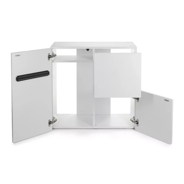 Szafka do akwarium AQUAEL 132361 premium 80 x 35 x 78 cm biała (5905546341424) - obraz 3