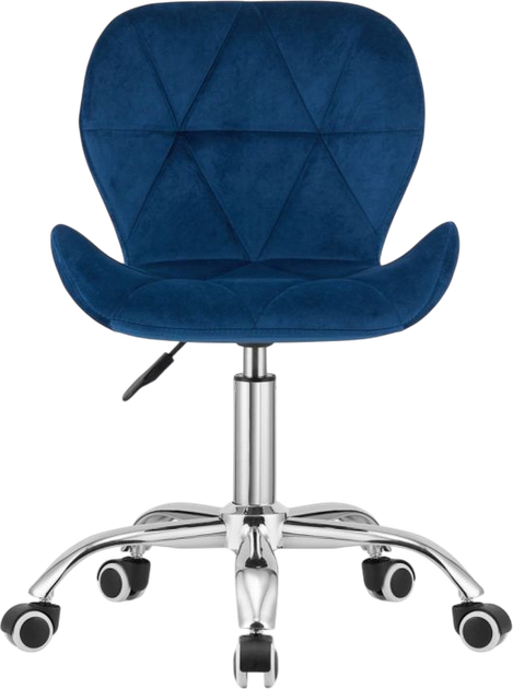 Крісло обертове Leobert офісне оксамит Темно-синє (model_3669_1-AVOLA-DORY21) - зображення 1