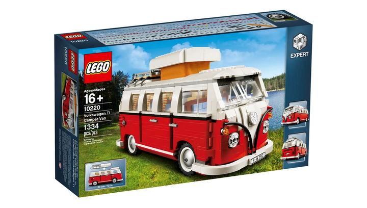 Конструктор Lego Volkswagen T1 Фургон-Кемпер 10220 - изображение 2