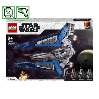 Конструктор Lego Без Фигурок Звездный Истребитель Мандалорцев Star Wars 75316 - Фото 1 Конструктор Lego Без Фигурок Звездный Истребитель Мандалорцев Star Wars 75316 - изображение 1
