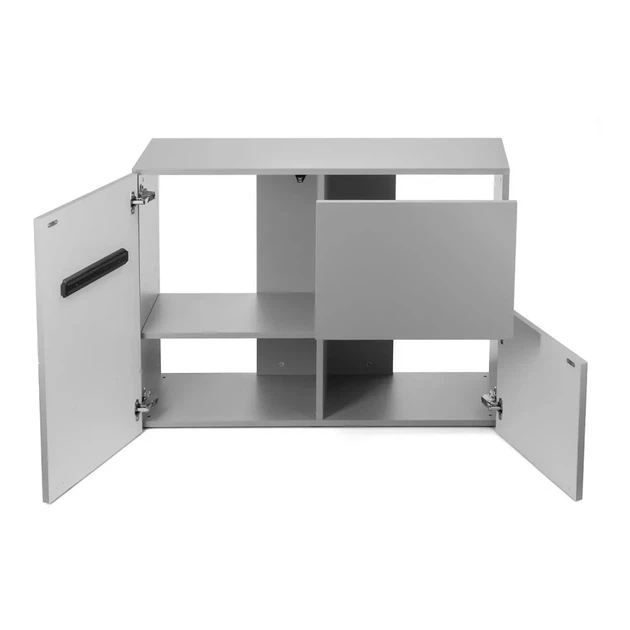 Szafka do akwarium AQUAEL 132382 premium 100 x 40 x 78 cm Szara (5905546341608) - obraz 3