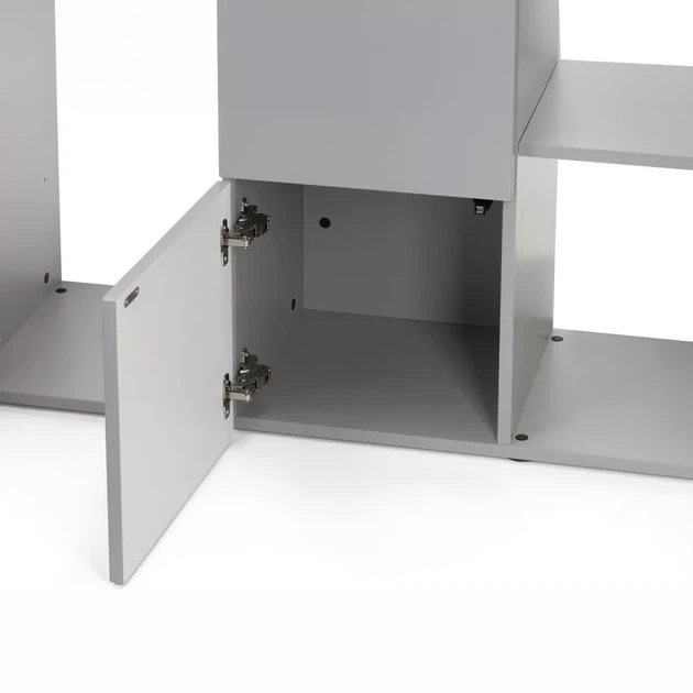 Szafka do akwarium AQUAEL 132383 premium 120 x 40 x 78 cm Szara (5905546341615) - obraz 7