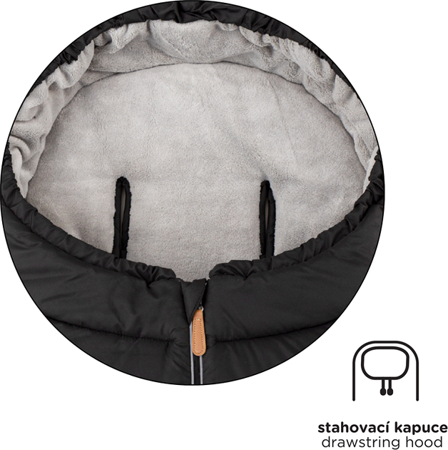 Śpiworek zimowy Petite&Mars Jibot 3 w 1 Sweet Toffee (8596202007203) - obraz 11