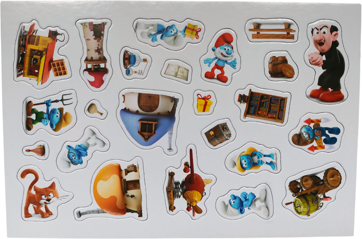 Магнитная игра с планшеткой DoDo The Smurfs 24 элемента (4823115911704) - Фото 2 Магнитная игра с планшеткой DoDo The Smurfs 24 элемента (4823115911704) - изображение 2