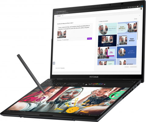 Ноутбук Asus ZenBook Duo 14 UX8406CA (UX8406CA-IS99T) Inkwell Gray - Фото 8 Ноутбук Asus ZenBook Duo 14 UX8406CA (UX8406CA-IS99T) Inkwell Gray - изображение 8