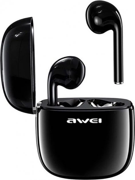 Słuchawki Awei T28 TWS Black (AWEI051BLK) - obraz 1