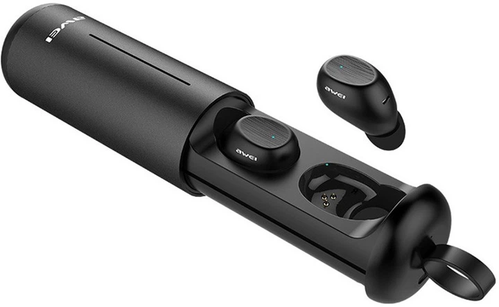 Słuchawki Awei T55 TWS Black (AWEI017BLK) - obraz 2