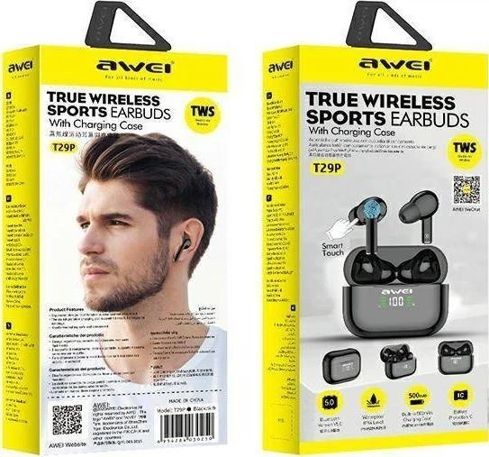 Słuchawki Awei T29P TWS Black (AWEI107BLK) - obraz 5