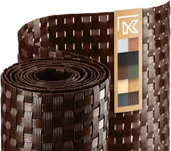 Парканна стрічка Kadax 19 x 255 см Коричнева (K2882) - зображення 2