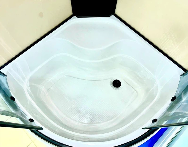 Душевой бокс угловой ARTEX BHP-90-40 90×90×215 тоннированное закалённое стекло с принтом - изображение 5