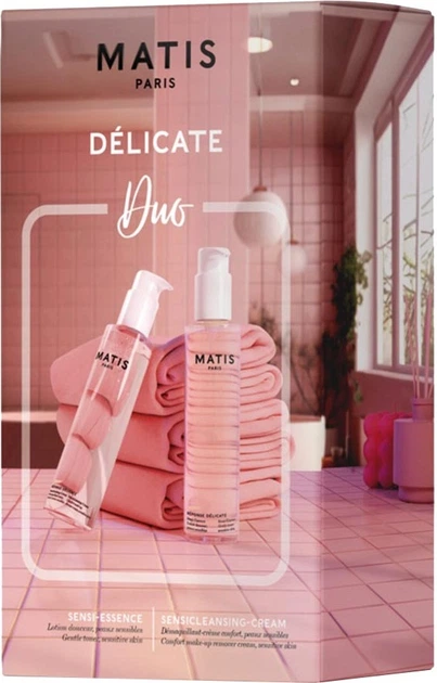 Zestaw do pielęgnacji twarzy Matis Reponse Delicate Sensi Krem oczyszczający 200 ml + Tonik 200 ml (3579209010273) - obraz 3