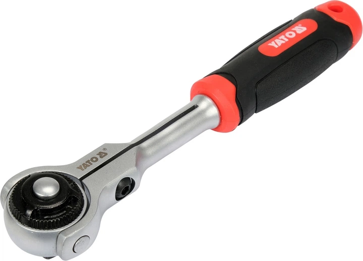 Grzechotka YATO z obrotową głowicą 3/8" (YT-07201) - obraz 3
