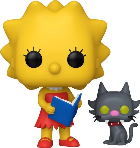 Набір фігурок Funko Pop Television The Simpsons Lisa with Snowball II 2 x 8.9 + 3.8 см 86409 (889698864091) - зображення 2