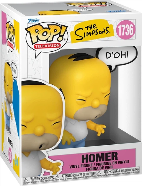 Figurka Funko Pop Television The Simpsons Homer 11.7 cm 86412 (889698864121) - obraz 1