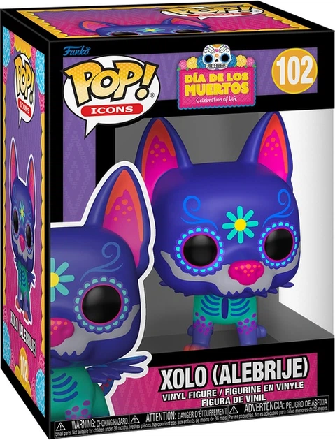 Figurka Funko Pop Icons Dia de Los Muertos Xolo 9 cm 86576 (889698865760) - obraz 1
