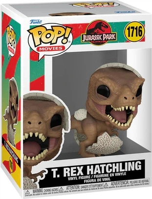 Фігурка Funko Pop Movies Jurassic Park Tyrannosaurus Rex Hatchling 9.5 см 75986 (889698759861) - зображення 1