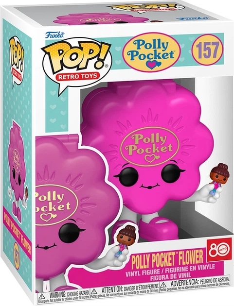 Figurka Funko Pop Retro Toys Polly Pocket Flower 10.2 cm 83816 (889698838160) - obraz 1