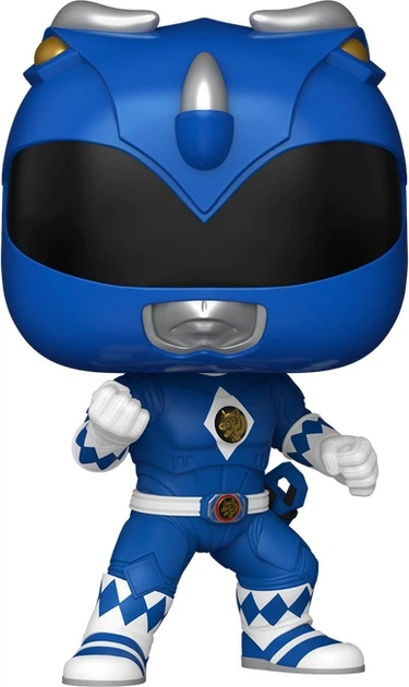 Фігурка Funko Pop Movies Mighty Morphin Power Rangers Blue Ranger 10 см 81194 (889698811941) - зображення 2