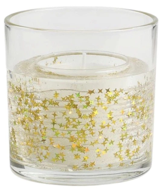 Świeca dekoracyjna Homla Sparkle z gwiazdkami 115 g (5906496719219) - obraz 1