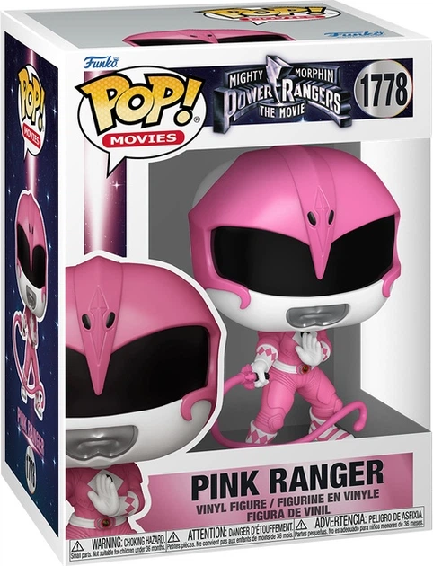 Фігурка Funko Pop Movies Mighty Morphin Power Rangers Pink Ranger 10 см 81196 (889698811965) - зображення 1