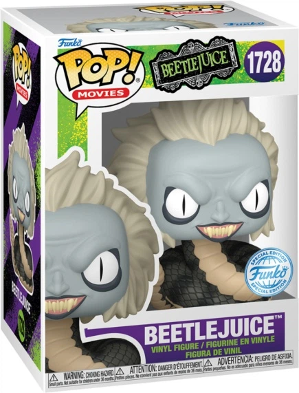 Фігурка Funko Pop Movies Beetlejuice Snake 10.8 см 84491 (889698844918) - зображення 1