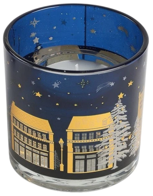 Świeca dekoracyjna Homla Sparkle miasteczko 115 g (5906496719202) - obraz 1