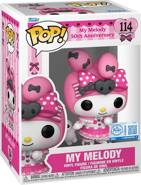 Figurka Funko Pop Sanrio My Melody 50th Ann 9.9 cm 88861 (889698888615) - obraz 1