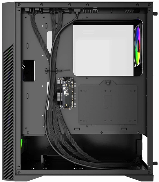 Obudowa Gembird Fornax 900 Black (CCC-FC-900ARGB) - obraz 4