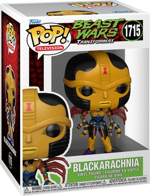 Фігурка Funko Pop Television Beast Wars Transformers Blackarachnia 9.5 см 86213 (889698862134) - зображення 1