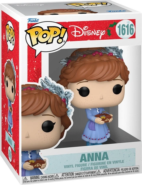 Figurka Funko Pop Disney Princess Holiday Anna 10.9 cm 86076 (889698860765) - obraz 1